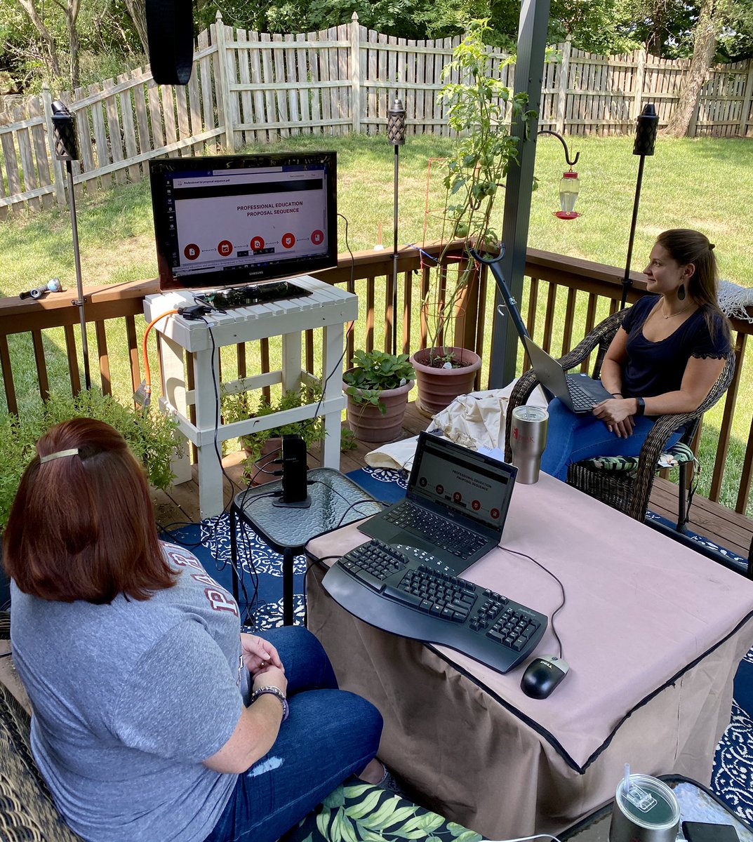 KatieErvin's tweet photo. Fun professional education/workforce development retreat today with @JennaBethMarie. Lots of great programming coming this year for @ParkUniversity. https://t.co/31dsOwyWKm