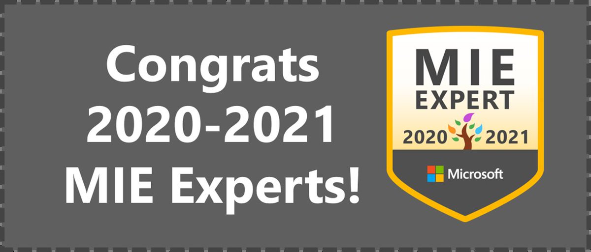 So excited to be selected as a USA #MIEExpert! #MicrosoftEDU #edtech #onslowdlt 
<a href="/RobynHrivnatz/">Robyn Hrivnatz</a>  <a href="/MIEE_Flopsie/">Flopsie Llama</a>