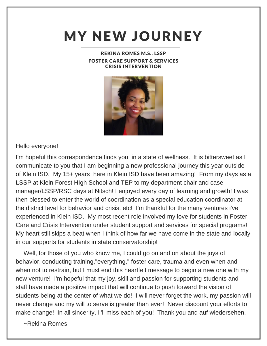 RekinaRomes's tweet photo. Hello!
As I start on my new journey, please find my words of departure to be sincere and from my heart.🥰 I wish I could call and hug everyone.

Please select the link to hear a special message from Rekina Romes:  https://t.co/dSJuE7AN9K 

Forever in my ♥️ https://t.co/i0fSz4zS1S