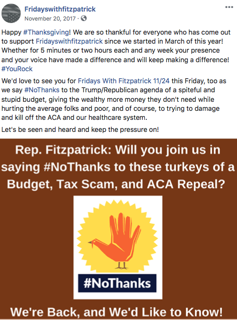 FridaysWithFitz's tweet photo. @KateConstantini @FinelloForPA @RepBrianFitz 17/ #ThanksFitzpatrick, for nothing! Or rather for @BrianFitzUSA's work to enable Trump which is NOT what #PA01 wanted. #FitzTrump 

PS: Putin must have had him booked for the whole month.  #FitzPutin

#FitzpatrickFailsPA01 https://t.co/UcAEyK2Vgf