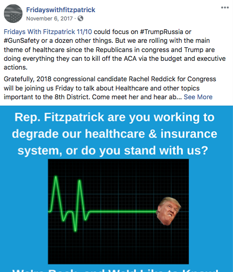 FridaysWithFitz's tweet photo. @KateConstantini @FinelloForPA @RepBrianFitz 17/ #ThanksFitzpatrick, for nothing! Or rather for @BrianFitzUSA's work to enable Trump which is NOT what #PA01 wanted. #FitzTrump 

PS: Putin must have had him booked for the whole month.  #FitzPutin

#FitzpatrickFailsPA01 https://t.co/UcAEyK2Vgf