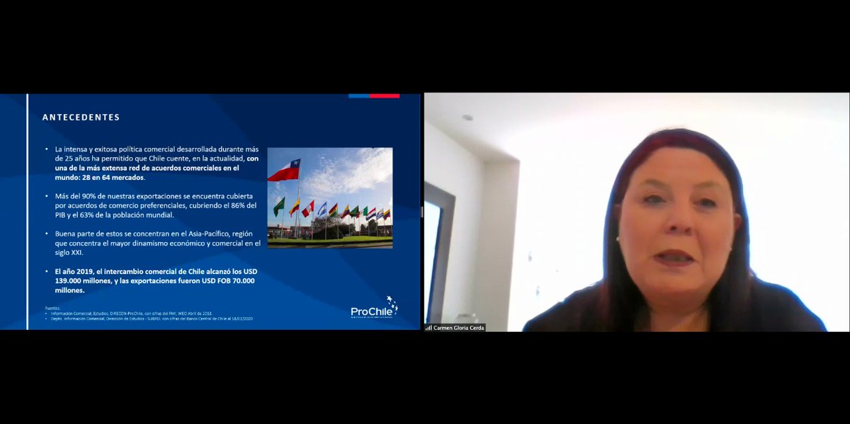 lacamaragye's tweet photo. #EventosCCG 📣💻
En estos momentos se desarrolla en #DoingBusinessConChile, con Carmen Gloria Cerda, directora del Departamento Económico de la Embajada de Chile en Ecuador. 🇪🇨🇨🇱 https://t.co/snAUVsNfIb