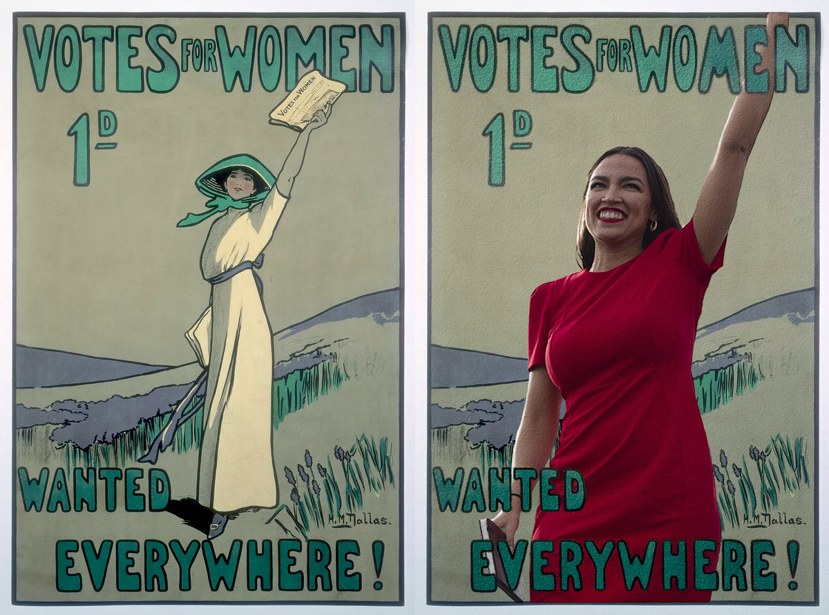 amnestyanti's tweet photo. @AOC #sheshouldrun https://t.co/KLWs0zuROZ