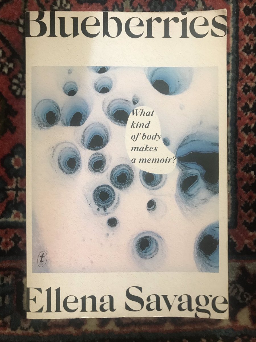 Another of best books I’ve read this year. An absolutely incredibly essay collection by Ellena Savage, which radically rearranged my own thinking, ambitions, ideas of myself. To be read through the night during a period of insomnia for similar effect.