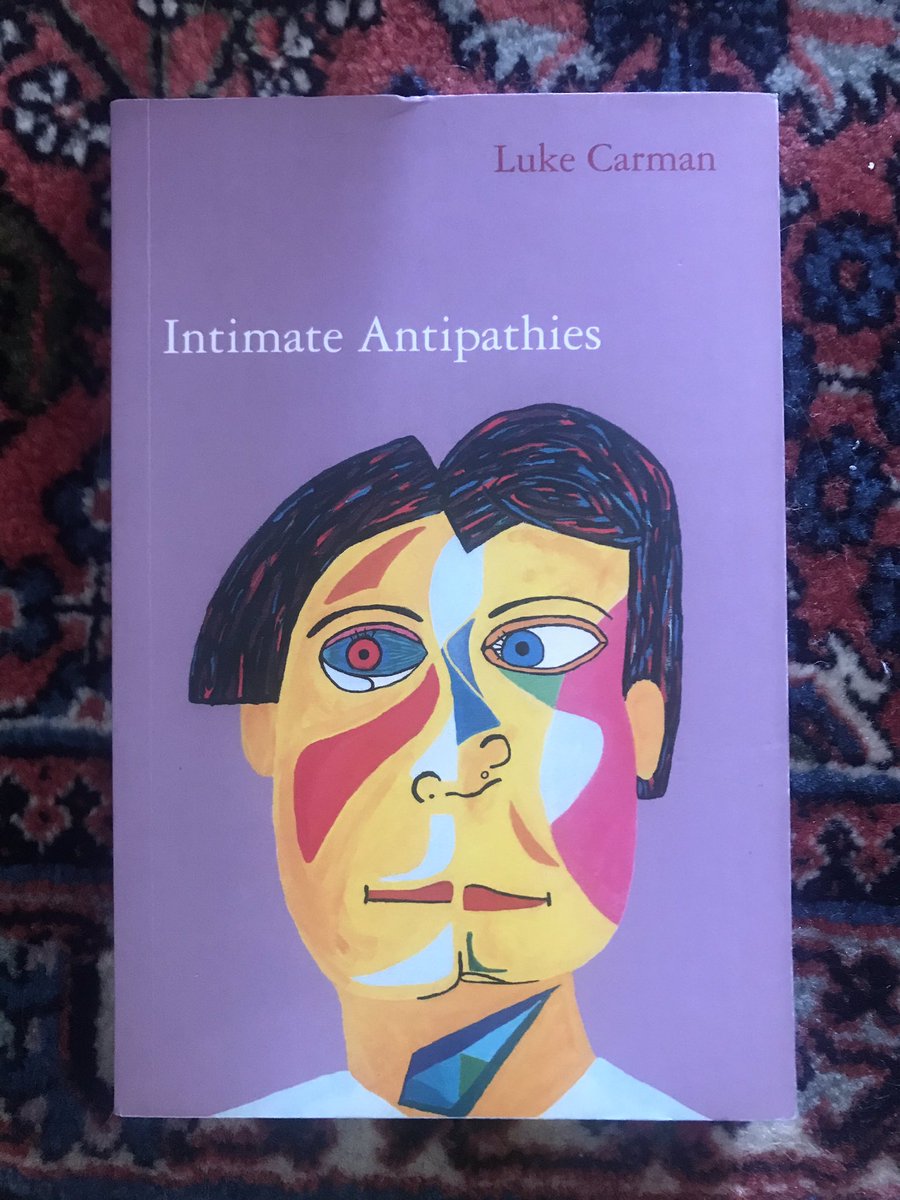 I was pleasantly surprised to see my own endorsement on the back of this essay collection before ever reading it, but can officially endorse now. It is also extremely sad. I came to Carman right before I left Australia, and returning to him right now felt like a very odd echo.