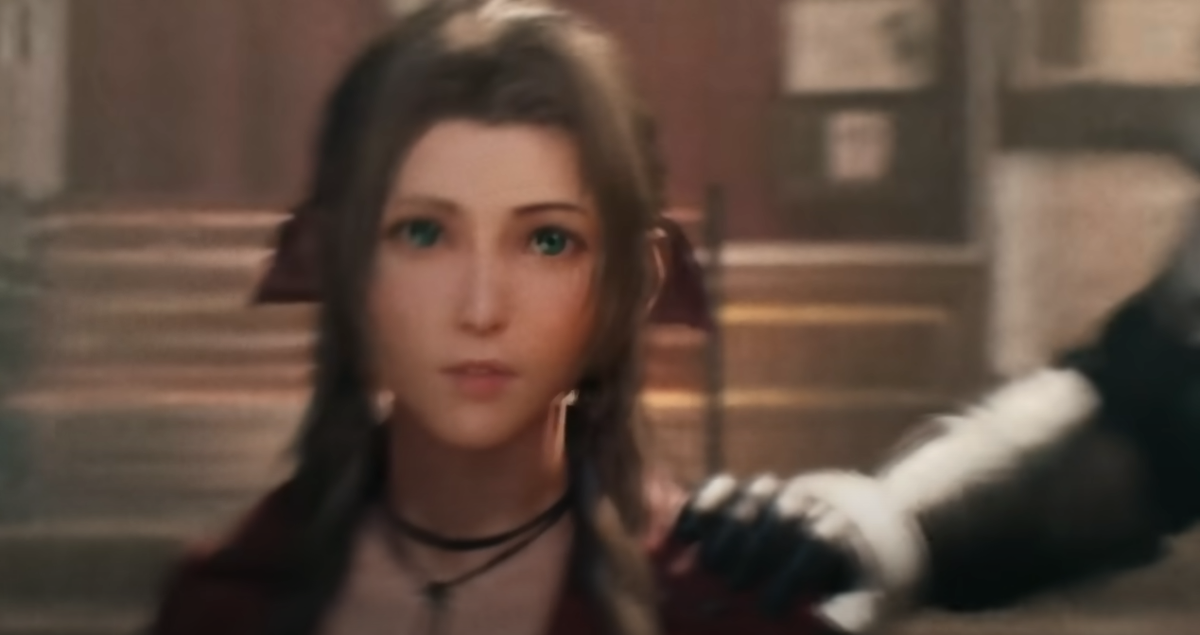 Even if you choose the "mean" options for the Loveless meeting between Cloud and Aerith, it's still not bad. We were told that Aerith gradually melts Cloud's cold heart, and we see that very clearly in their destined encounter.(Thread) #Clerith  #FF7R