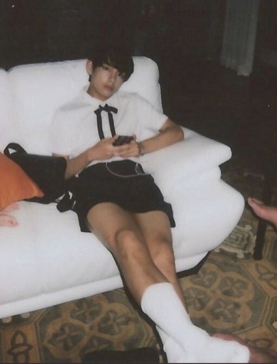 this taehyung sits on jimin's face, his skirt fanned out prettily, covering jimin's whole face nd casually texts on his phone or watches anime or reads a webtoon as he grinds down on his willing, eager sub who parts his squishy asscheeks apart nd tries to get a reaction outta him
