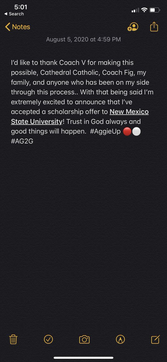 New chapter..  COMMITTED #GoAggies