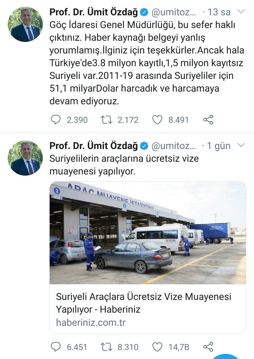 Onurlu bir insan için bu tablo züldür. Altta yalan duruyor, üstte "hadi bu seferlik yakaladınız yalanımı" itirafı. Utanmak böyle günler içindir.