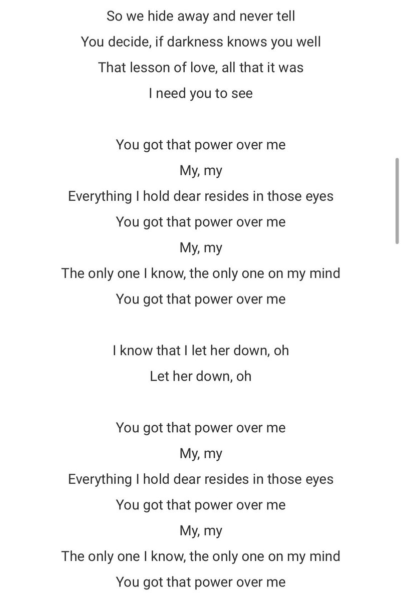 Power over me - Dermot Kennedy  #SenÇalKapımı