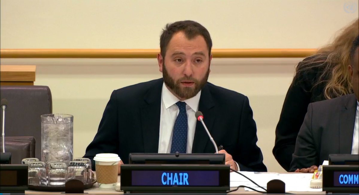 MikeladzeG's tweet photo. It was great honor & privilege to represent 🇬🇪for the 1st time in the Bureau of #FifthCommittee. Grateful for the opportunity to work with Chair @AMavroyiannis
🇨🇾& Bureau members 🇧🇷🇪🇬🇮🇱 #UN74 was challenging&almost impossible.But,we 've made it.Proving-impossible is nothing #5C https://t.co/5r19HIBcte