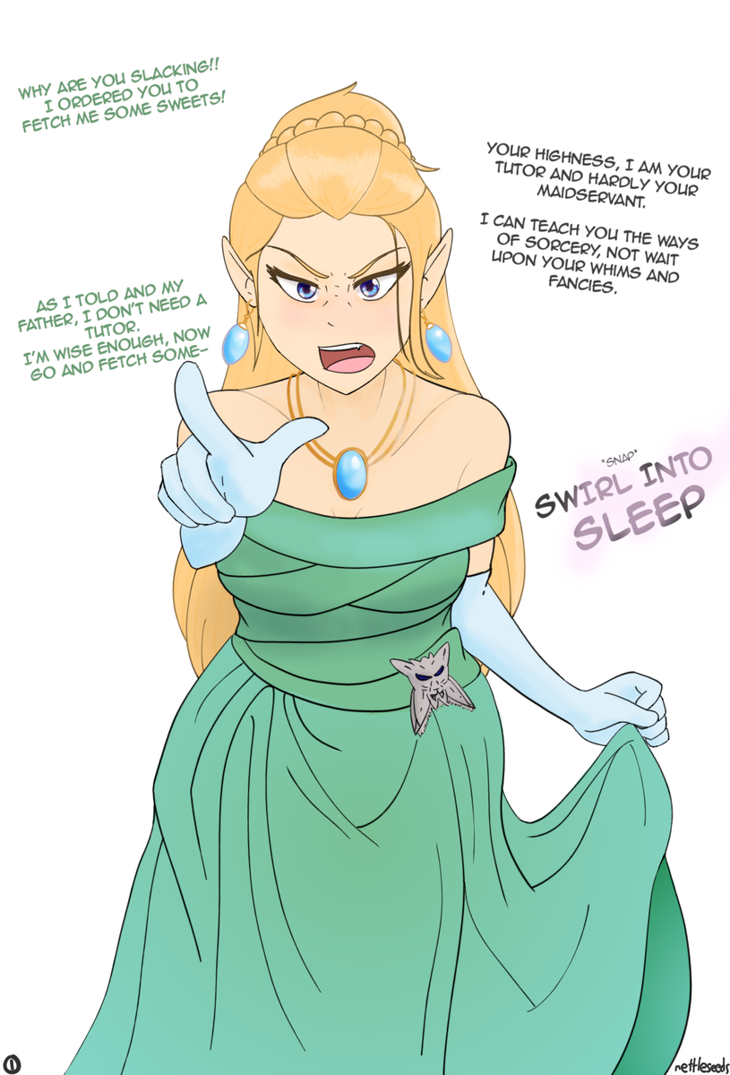 Nettleseeds_Art's tweet photo. This is Sylvi, she's a bit of a brat https://t.co/alXDy9y4Dr