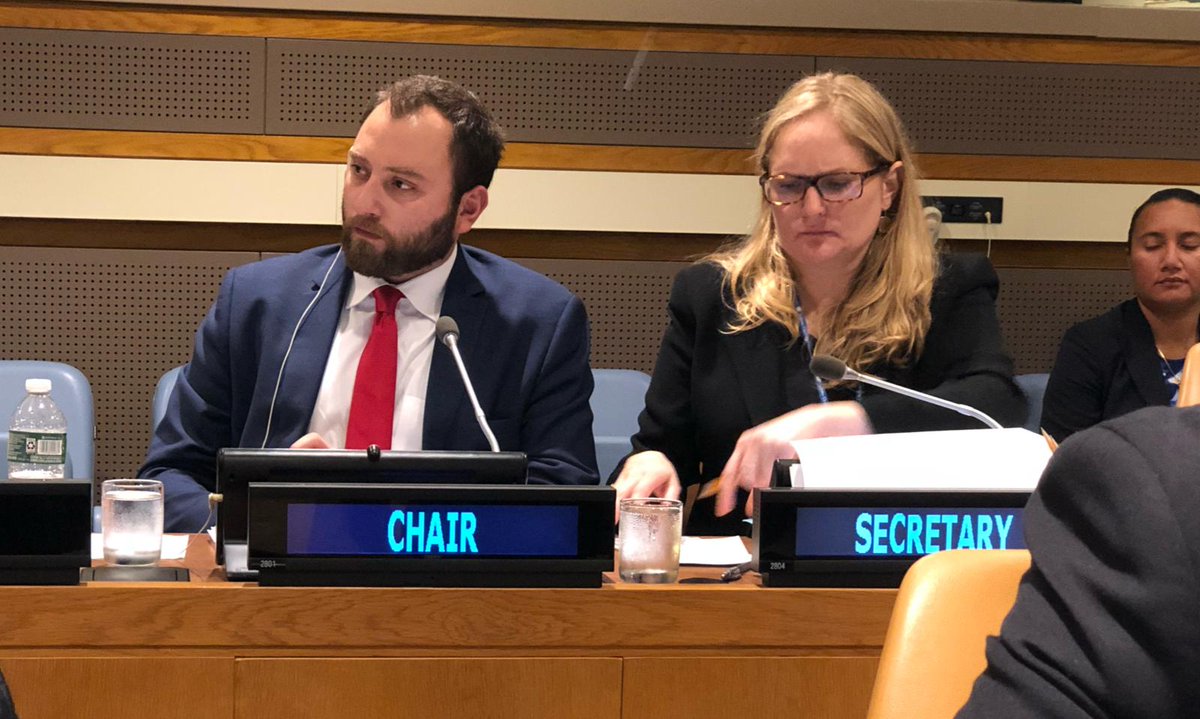 MikeladzeG's tweet photo. It was great honor & privilege to represent 🇬🇪for the 1st time in the Bureau of #FifthCommittee. Grateful for the opportunity to work with Chair @AMavroyiannis
🇨🇾& Bureau members 🇧🇷🇪🇬🇮🇱 #UN74 was challenging&almost impossible.But,we 've made it.Proving-impossible is nothing #5C https://t.co/5r19HIBcte