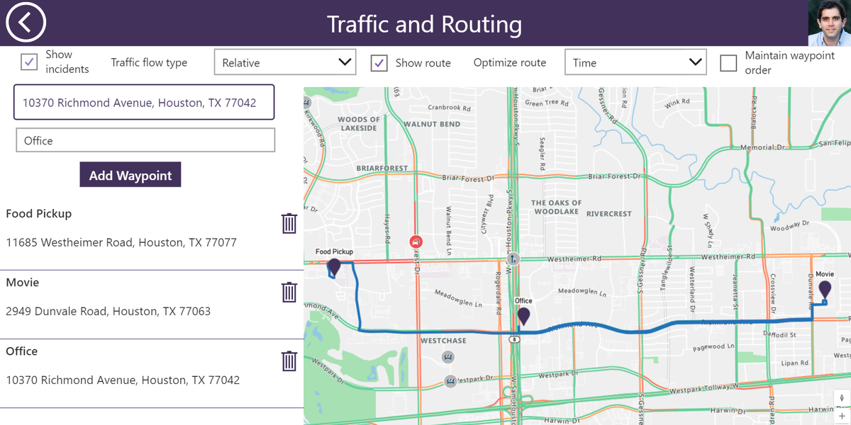 rezadorrani's tweet image. How about some traffic and routing information in #PowerApps.

The new #Geospatial components make it possible.

Shows waypoints, traffic, incidents 📍

#PowerLessons #PowerAddicts #Geospatial #Maps🗺️