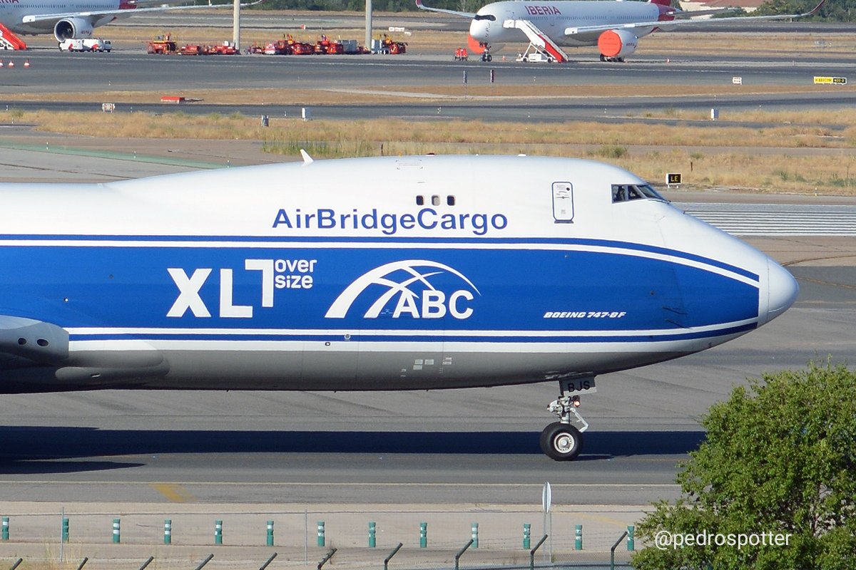 Hoy doblete de #QueenOfTheSkies #Boeing en #Barajas #B744 (TC-ACR) #ACTCargo #AirAct y #B748 (VP-BJS) #AirBridgeCargo
#planespotting #aviation #aviationphotography #aviationgeek #AvGeek #spotter @controladores @aeropuertoMAD @MADLEMDspotting @BoeingAirplanes @AiractC
#aircargo