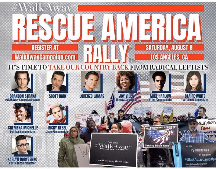 Tami18783002's tweet image. This weekend in Los Angeles. Come out if u can! #WalkAway #walkwith #flipcalifornia