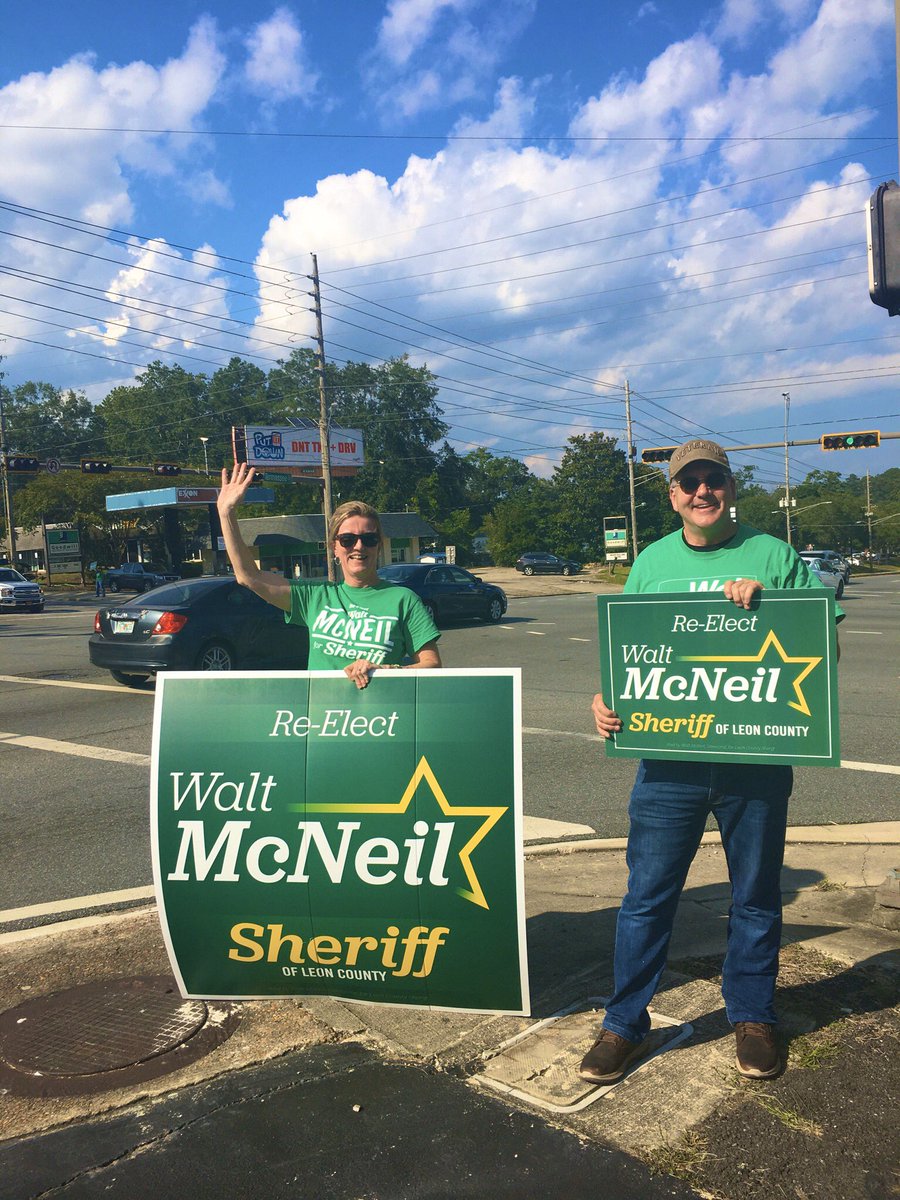 Have you signed up to wave signs with the Sheriff yet? 

It’s not too late to volunteer at intersections across town and at Early Voting locations! #ALLin

Sign Up Here : bit.ly/McNeilforSheri…