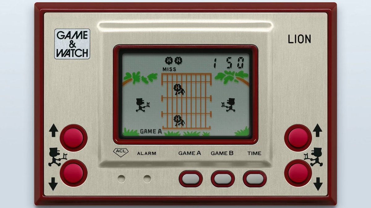 With fast success in the arcade game industry, Nintendo set to work on portable devices, introducing the Game & Watch in 1980.It sold a cold 43 million units. 