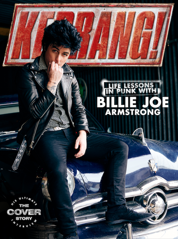 GreenDay's tweet photo. Get a load of this familiar face on the cover of @KerrangMagazine!! https://t.co/yPRqVwZek5 https://t.co/4xWhNYiRay