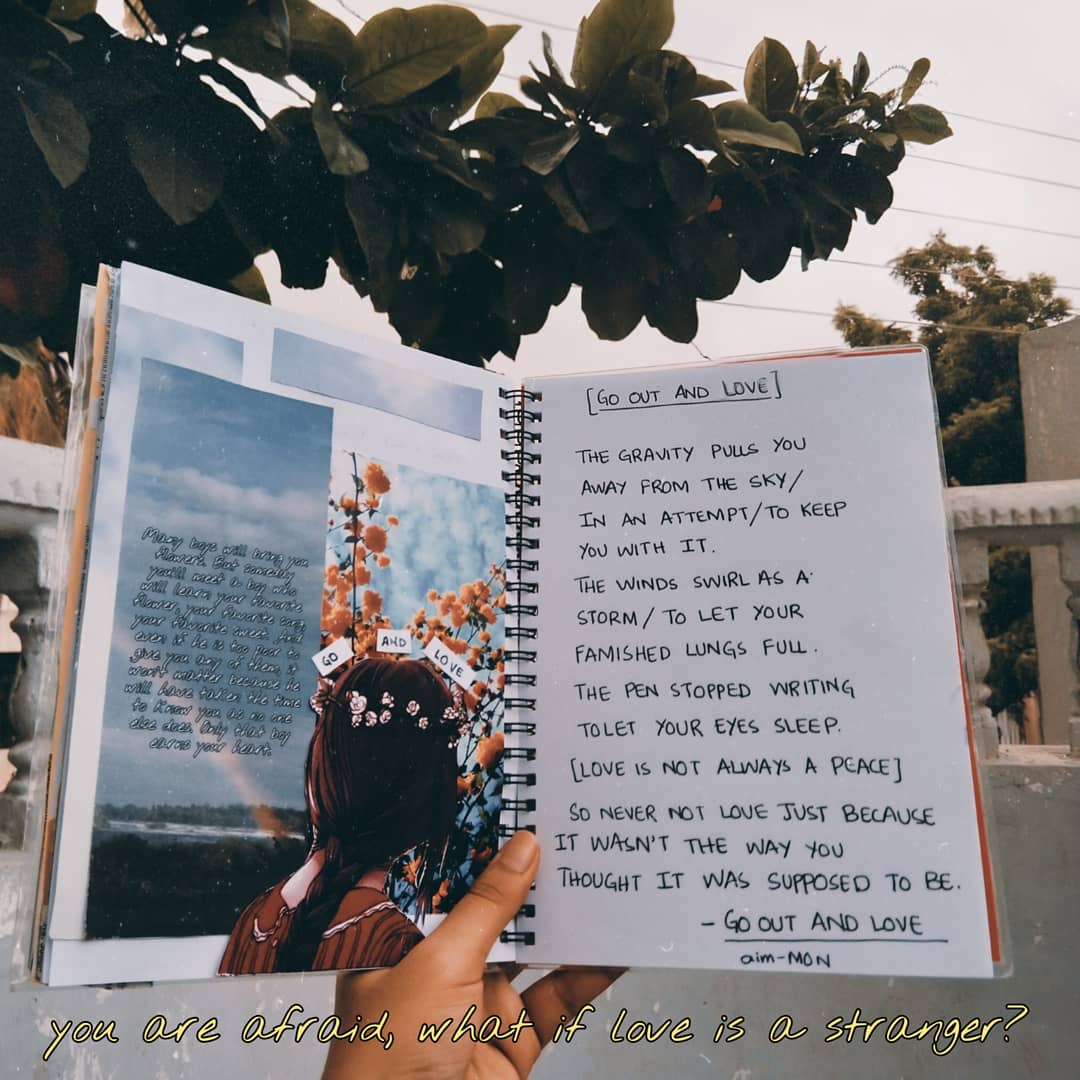 AimenIqbal7's tweet image. I have been afraid of loving. If love cannot afford me or I cannot afford love? But I guess that is the art of loving. It's disasters but you can't leave'it for you have already created a home in it.
#poets #words #PoetryThread #visualart