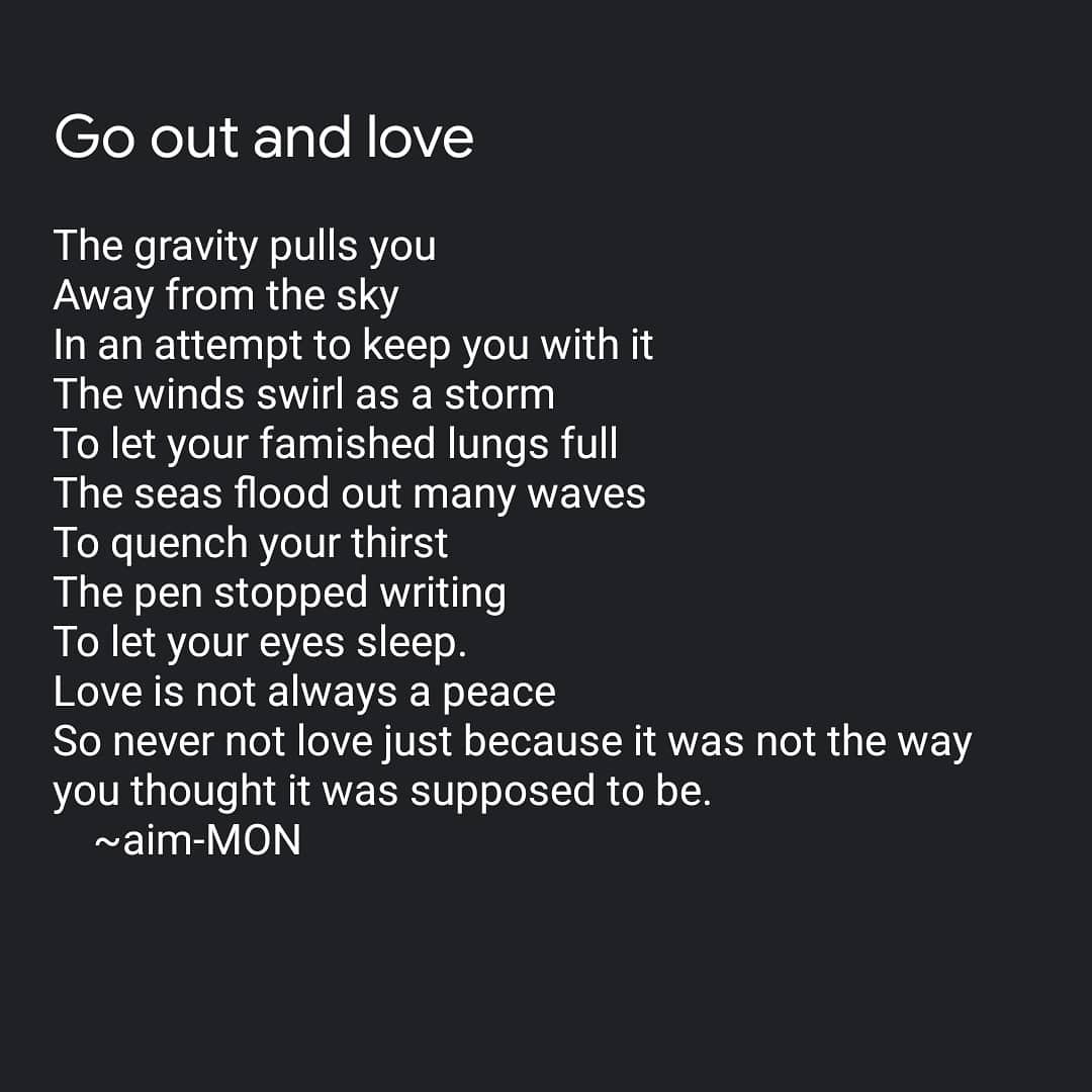 AimenIqbal7's tweet image. I have been afraid of loving. If love cannot afford me or I cannot afford love? But I guess that is the art of loving. It's disasters but you can't leave'it for you have already created a home in it.
#poets #words #PoetryThread #visualart