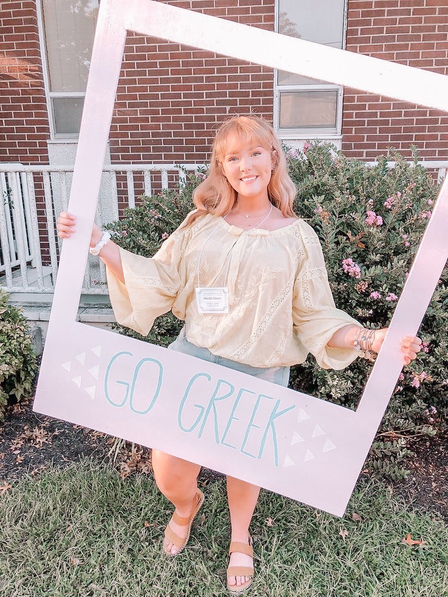 AOIIChiLambda's tweet image. “I remember stepping into the AOΠ suite and immediately knew that it was my forever home. I am beyond blessed to be apart of such a genuine and strong chapter. My sisters are my world. I’ve met so many lifelong friends that will always be there for me no matter what.” ❤️🌟