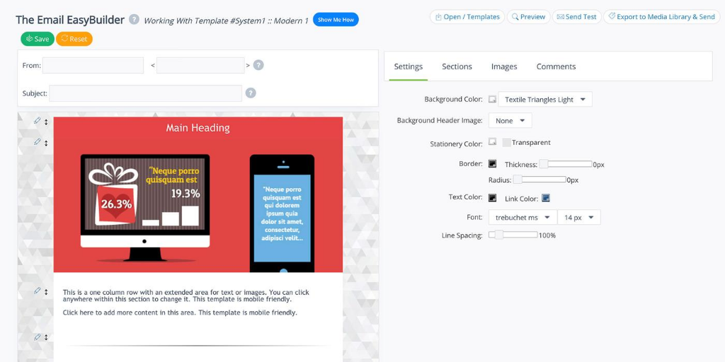 GreenRope's tweet photo. Create beautifully customized email templates that fit your business branding and content needs directly in GreenRope's EasyBuilder, no HTML experience required. https://t.co/AMoWdXsgIz #EmailMarketing #MarketingAutomation #EasyBuilder #GreenRope https://t.co/k7jQmsAJtd