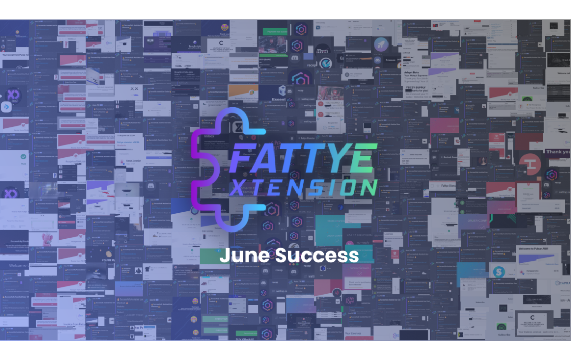 fattyextension's tweet photo. Here's a recap of our success from June to July.🎉

From bot-restocks to shoe releases and shoe restocks. 

We're not an ordinary extension that you'll see in the market. We're different. We cook &amp; we don't miss. 

Want a free copy? Simply RETWEET &amp; FOLLOW US to win a free copy! https://t.co/Cob27RJYZd