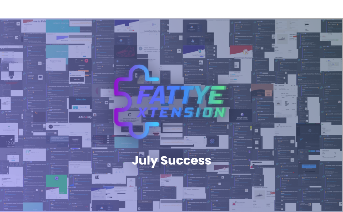fattyextension's tweet photo. Here's a recap of our success from June to July.🎉

From bot-restocks to shoe releases and shoe restocks. 

We're not an ordinary extension that you'll see in the market. We're different. We cook &amp; we don't miss. 

Want a free copy? Simply RETWEET &amp; FOLLOW US to win a free copy! https://t.co/Cob27RJYZd