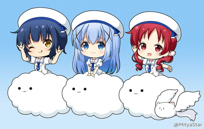もくもくもくようび～ チマメ隊 #gochiusa 