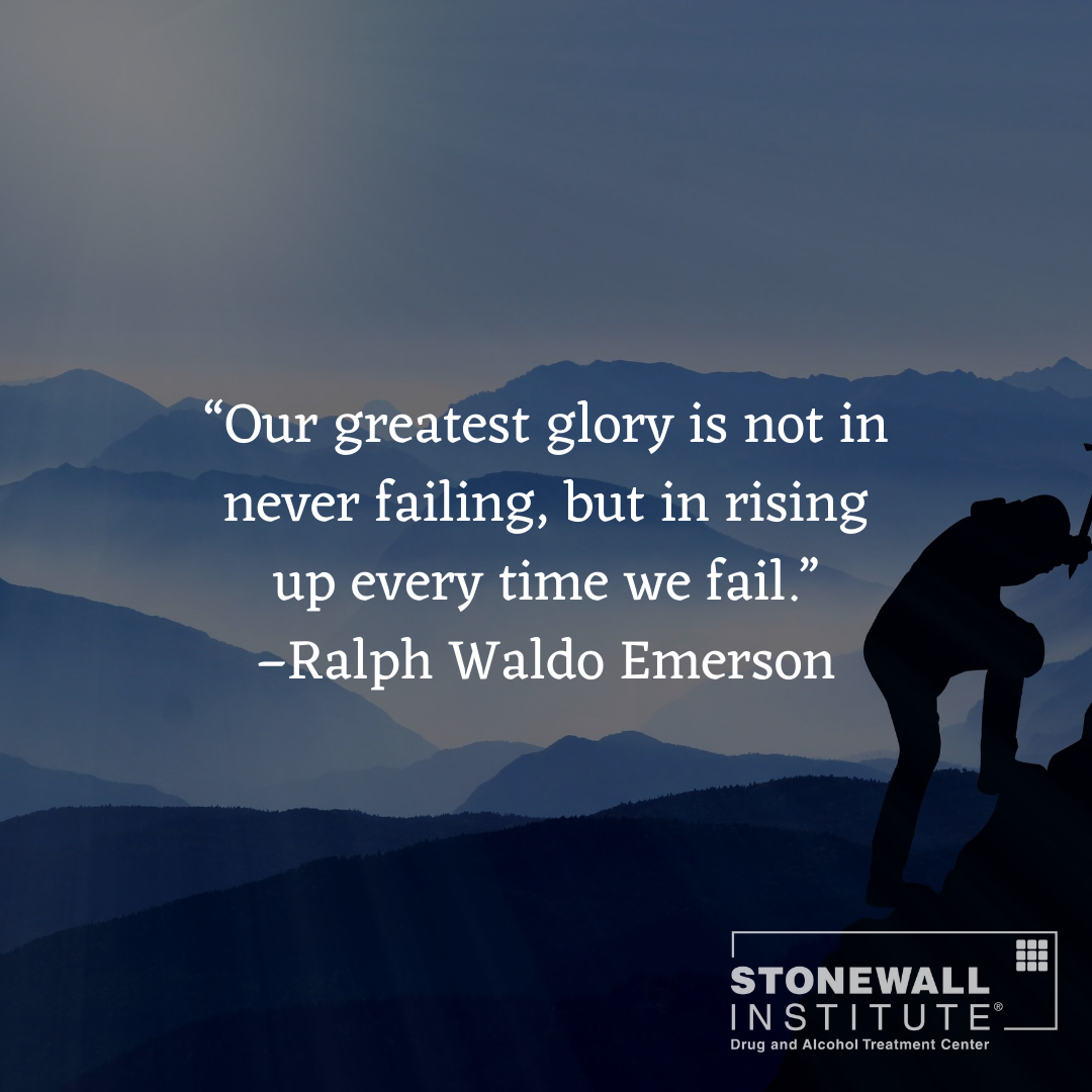 stonewall_inst's tweet photo. We are not perfect, but as long as we never give up, we will find success and fulfillment.

#RecoveryWorks #Drugfree #StonewallInstitute https://t.co/TU1uTNw1pa