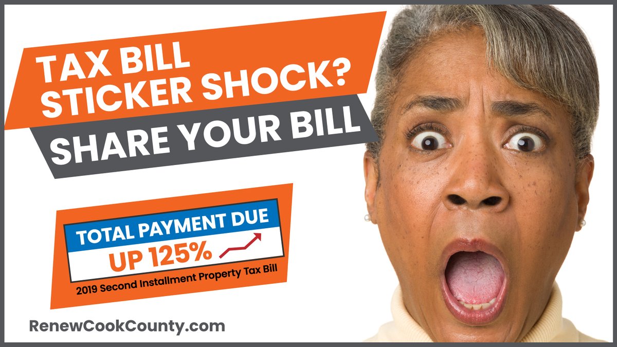 RenewCookCounty's tweet image. We want to hear all  your concerns about the Cook County property tax assessment process and any increases you have seen in your property tax bill because of it. #CookCountyConcerns

Share your concerns at renewcookcounty.com/contact