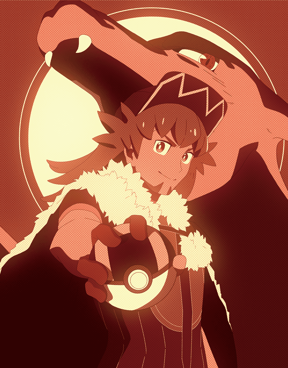 PLDHnet's tweet photo. Posters of Leon made for Pokémon: Twilight Wings. The final episode lands tomorrow! https://t.co/FKYx8Eo8Oj