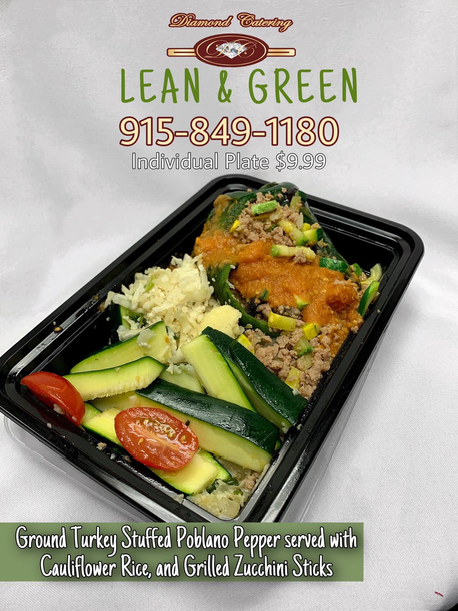 As most of you know, we have been doing weekly menus and featuring a different dish every day. We incorporated a Lean&amp;Green menu as well and I just want to let all our teachers know WE ARE HERE FOR YOU!Delivery is available,Give us a call to place your order