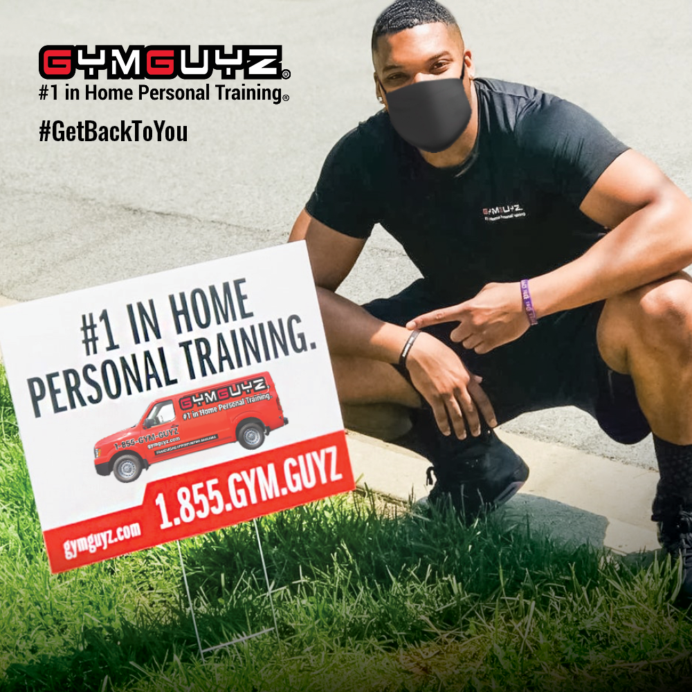 GYMGUYZ's tweet photo. Book your free fitness assessment and find out why we’re #1 in Home Personal Training today! We’ll bring the workout directly to you with your health and safety top of mind! #GetBackToYou https://t.co/Pa9rmHuxq1
