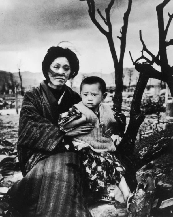 At least eighty thousand civilians are by now dead 75 years ago in Hiroshima, less than were killed during a single night's firebombing of Tokyo. Radiation will kill at least another 60,000 by year's end. Japan surrendered in nine days time.