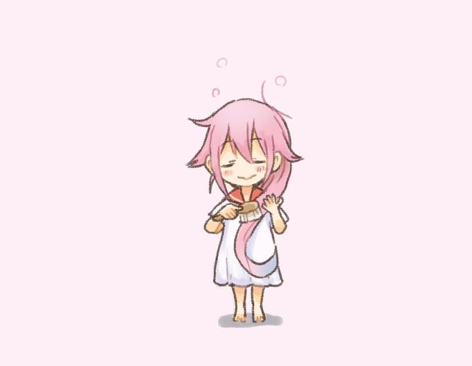 「ヘアブラシ ピンク髪」のTwitter画像/イラスト(新着)