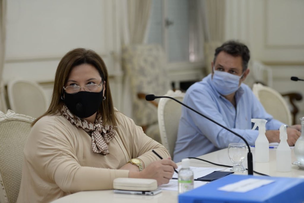 Luegger's tweet photo. Hoy tuvimos una nueva reunión de la Comisión de Ambiente y Desarrollo sostenible, la cual presido. Debatimos algunos proyectos de Ley de distintos Senadores en búsqueda de una Provincia cada vez más sustentable. https://t.co/lagSa6hKPs