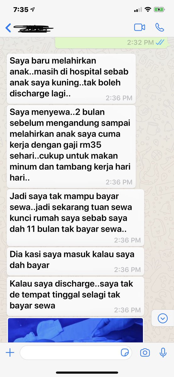 Sewa saya sebulan 470..dah 11 bulan tak bayar..  you want to know how bad it is for the poor out there? I get these kinds of messages every single day! Msians. This one is from Terengganu