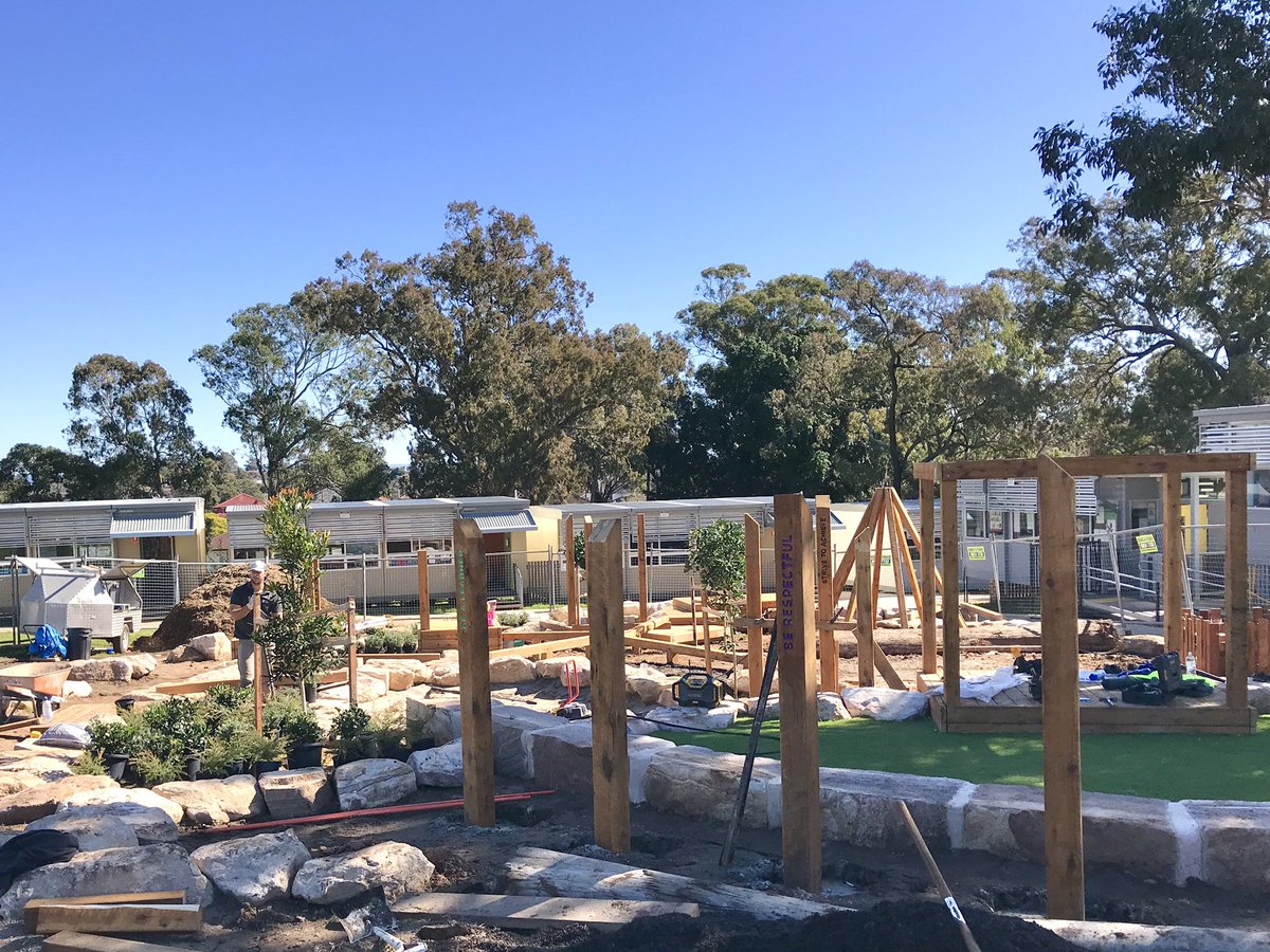 ULProjects's tweet image. Planting day at @BlacktownSthPS and the space is coming to life! This is going to be a great little play space with many opportunities for learning and play. #lovewhereyoulearn