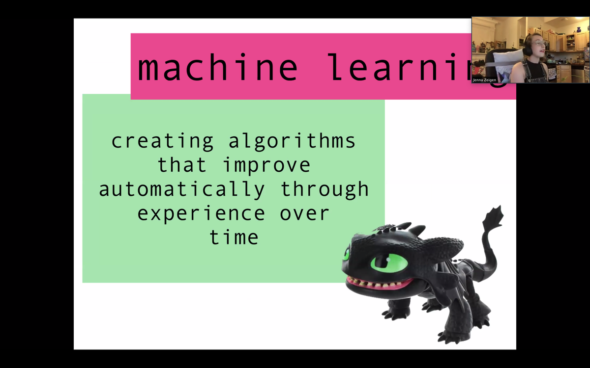 queens_js's tweet photo. First up: @zeigenvector and how to train your model! https://t.co/rP79idKHPU