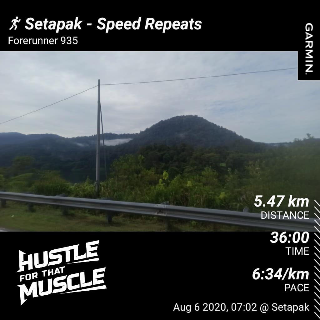aizatmokhtar's tweet photo. Speed repeats

#OPrunners
#speedwork
#HIIT
#roadtosub25
#PBchaser
#runningislife 
#adrenalinejunkie 
#garminmalaysia 
#beatyesterday 
#forerunner935
#asicskayanogel24
#allweatherrunner https://t.co/QmMbYX2QlL