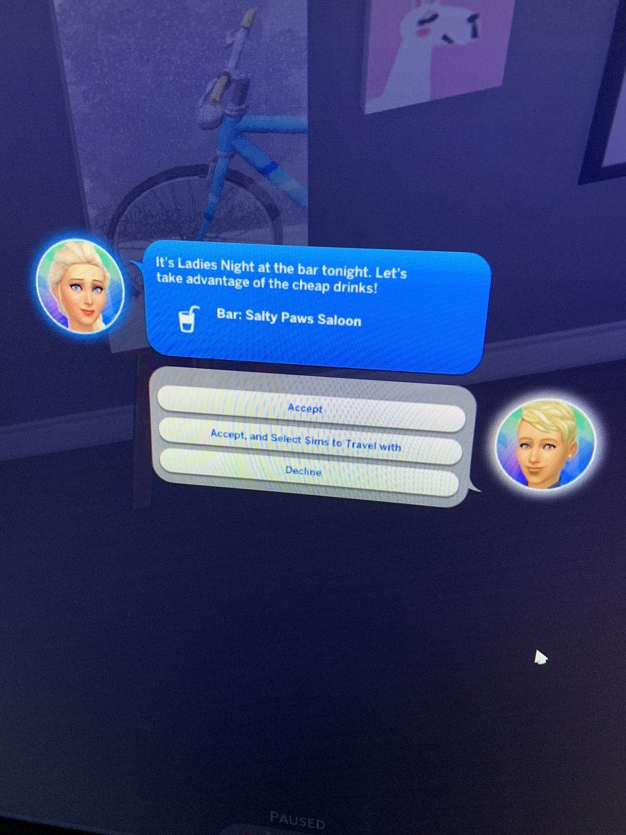 I AM GOING TO PRETEND THAT ELSA JUST ASKED ME OUT ON A DATE