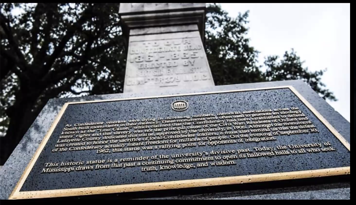 jalane talks about the "moral timidity" of placing contextualizing plaques as some kind of compromise position about confederate statues."if your plaque requires a small font and a lot of excuses..." the plaque doesn't even visually disrupt the effect of the monument.