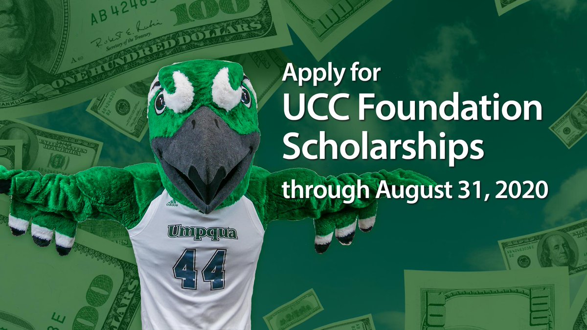 umpquacc's tweet photo. It's always smart to invest in yourself by increasing your knowledge and upgrading your skills. Now that #scholarships are available, there is no reason not to. Apply to UCC and be sure to submit a scholarship application too! #GoToUCC
https://t.co/n603uMjIIx https://t.co/HY4bbuXEDs