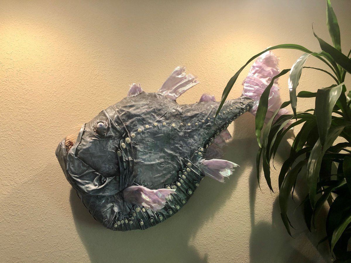 iSOAGroup's tweet photo. If you listened to our session today at #IBMTECHCON2020 you may have heard @BryonKataoka mention the name of the fish on the wall that hovered behind him during his session on #CloudPak and #FHIR. Name the fish and you will be entered to win a special prize from @iSOAGroup https://t.co/iT2l5Myjmj