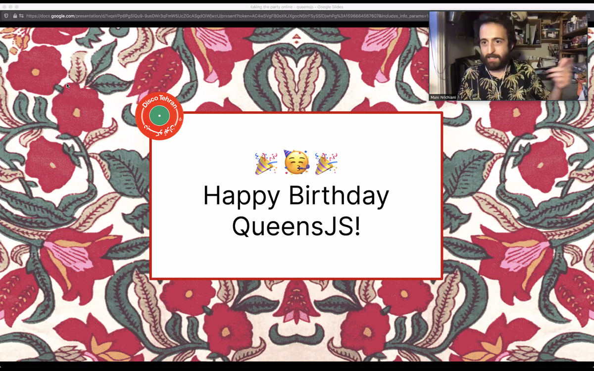 queens_js's tweet photo. Next up: @maninilchiani and Taking The Party Online! https://t.co/2EStFkOjKQ