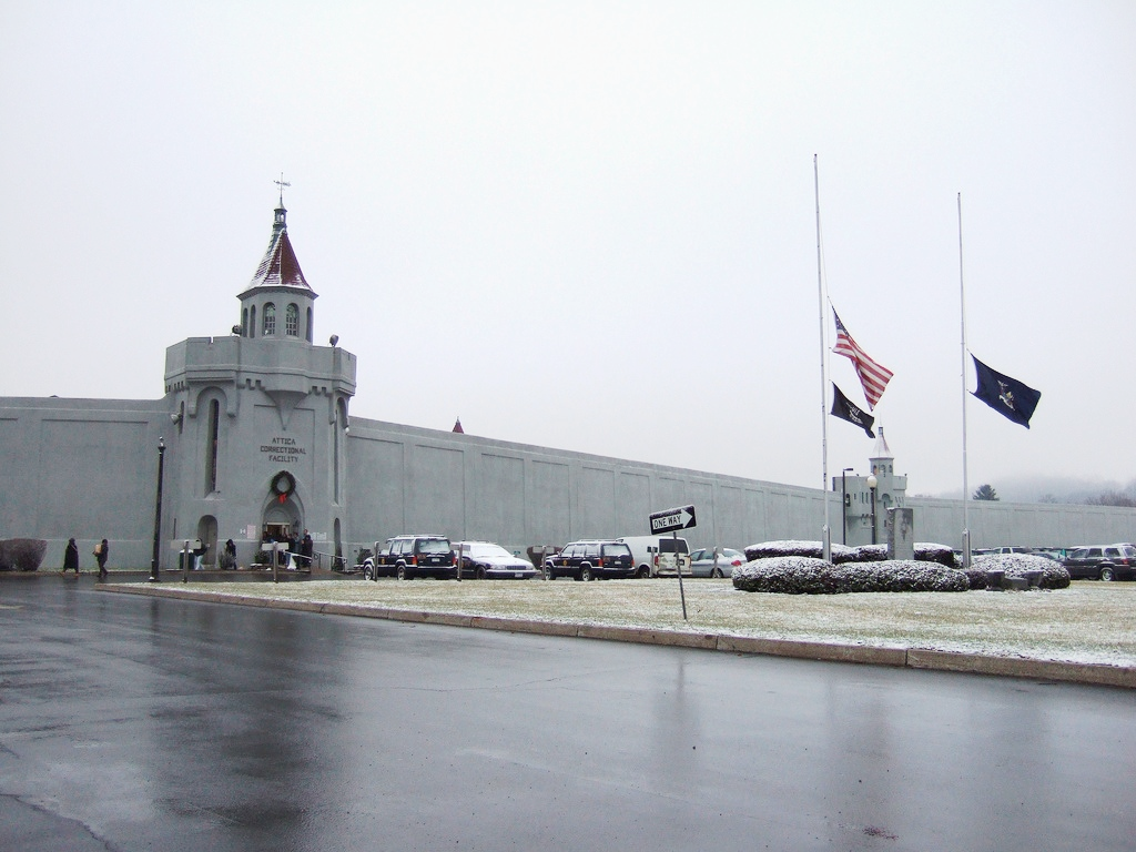 Let's take a tour of New York State penitentiaries, shall we? Attica Correctional Facility!