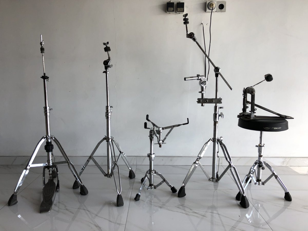 Wts pearl vision 7pcs. Minus ada bbrp baut di stand sudah aus tp masih aman digunakan. Dm or wa 085642069777 <a href="/DrumBagus/">@DrumBagus</a> #jualdrum #drumbagus