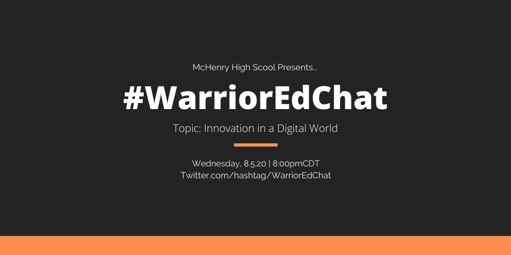 jdprickett's tweet photo. 30 Minutes!  Hope you'll join us!  #WarriorEdChat https://t.co/TggjneAEdU
